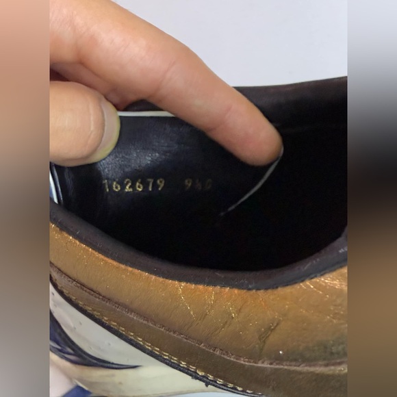 Gucci crocodile and leather sneakers 5th Ave Edition
Sz 9.5 G / / US 10.5 Exotic - Picture 12 of 12